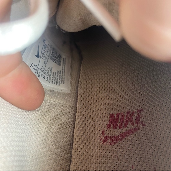 Nike Air Force one Womens size 6.5 shoes white leather low top sneakers - Picture 8 of 8